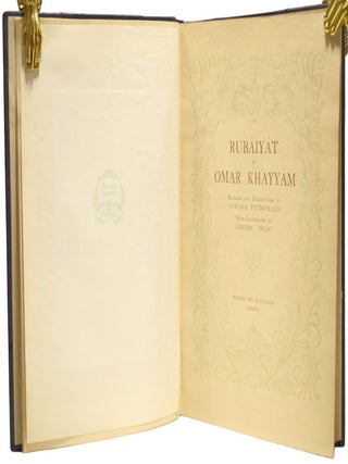 The Rubaiyat of Omar Khayyam. Rendered into English Verse by Edward Fitzgerald. With Illustrations by Edmund Dulac.