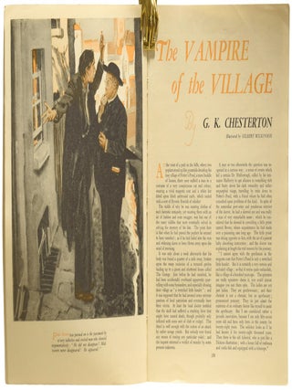 contribute to... The Strand Magazine. Issue 548. 'The Vampire of the Village' (A Father Brown story). ORIGINAL ISSUE IN WRAPPERS.