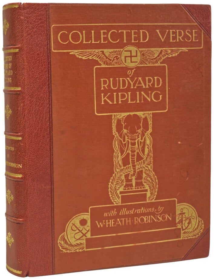 Item #74458 Collected Verse of Rudyard Kipling. With illustrations in colour by W. Heath Robinson. Rudyard KIPLING, W. H. ROBINSON.
