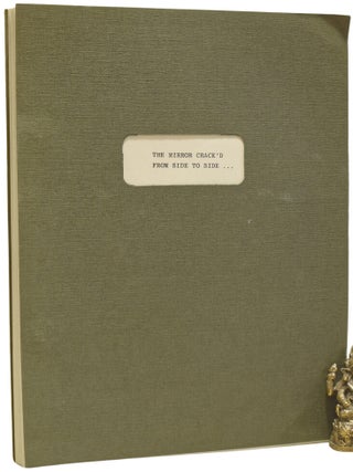 Item #74486 [Screenplay] The Mirror Crack'd From Side To Side. Film script. Agatha CHRISTIE,...