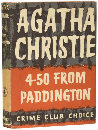 4.50 From Paddington: Associated British Picture Corporation (ABPC) reader's report, assessing the novel's potential for film adaptation, together with a First Edition book.