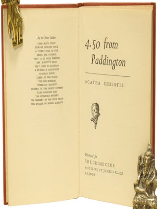 4.50 From Paddington: Associated British Picture Corporation (ABPC) reader's report, assessing the novel's potential for film adaptation, together with a First Edition book.
