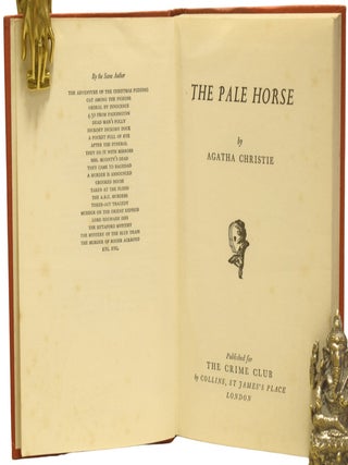 The Pale Horse: Associated British Picture Corporation (ABPC) reader's report, favourably assessing the novel's potential for film adaptation, together with a First Edition book.