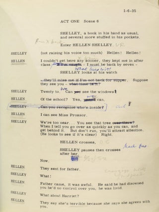 [Script] Shelley, or, The Idealist. A Tragi-comedy.