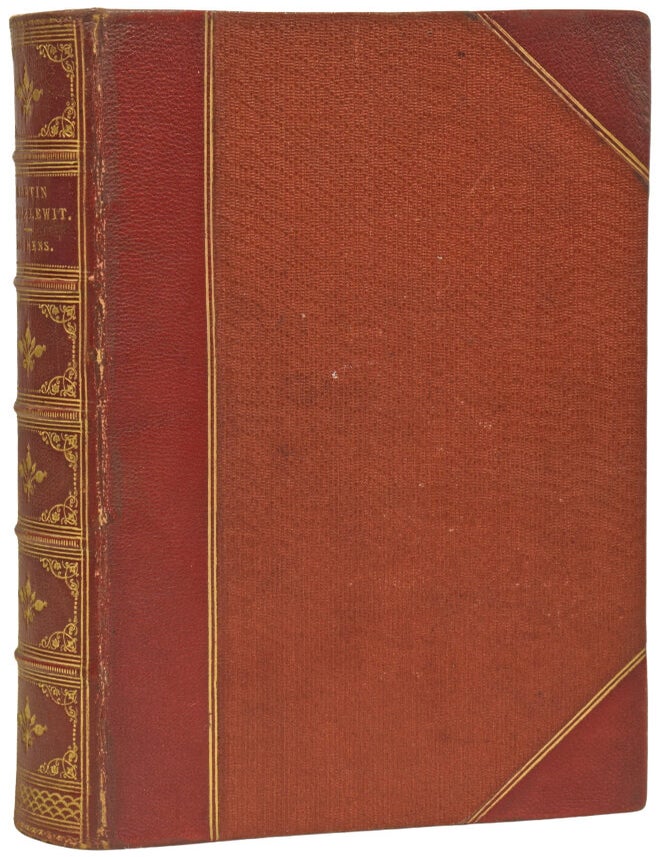 Item #74626 The Life and Adventures of Martin Chuzzlewit. Charles DICKENS, H. K. 'PHIZ' BROWNE.