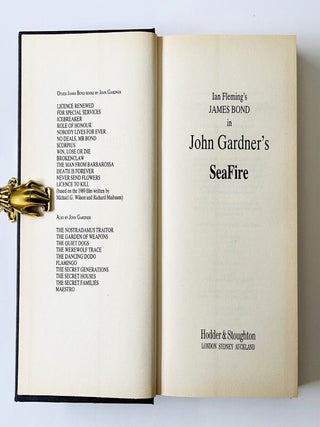 Item #74635 SeaFire [James Bond series]. Ian FLEMING, John GARDNER
