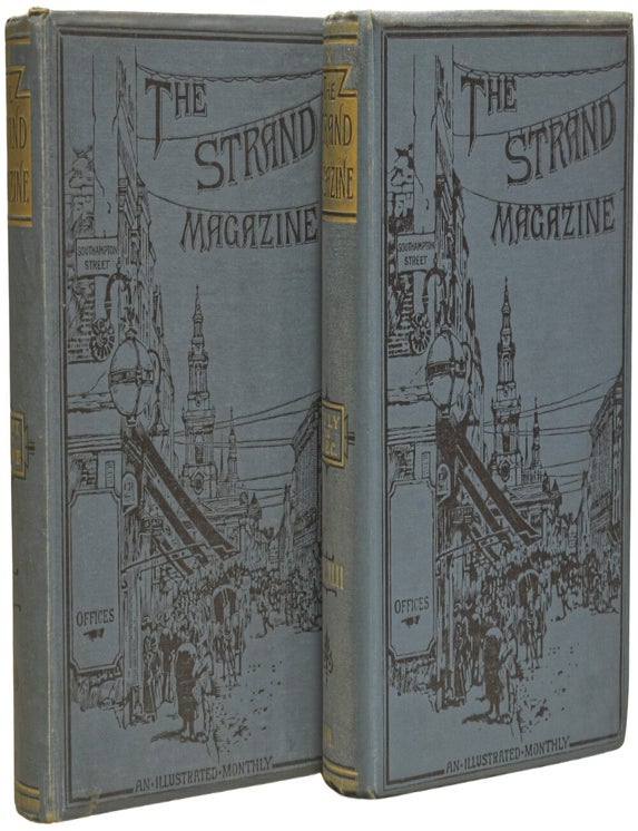 Item #74644 The Adventure of the Red Circle [and] The Disappearance of Lady Frances Carfax [in] The Strand Magazine. Volumes 41 and 42. Arthur Conan DOYLE.