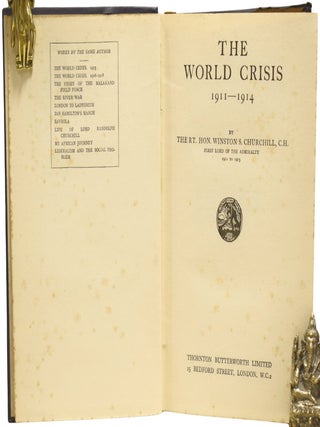 The World Crisis 1911-1918. [Four volumes].