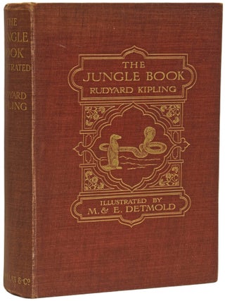 Item #74728 The Jungle Book. With illustrations in colour by Maurice and Edward Detmold. M....
