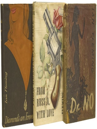 Complete UK Book Club Editions of Ian Fleming's James Bond Novels. Comprising: Live and Let Die, Diamonds Are Forever, From Russia With Love, Dr. No, Goldfinger, For Your Eyes Only (short stories inc. From A View To A Kill, Quantum of Solace), Thunderball, The Spy Who loved Me, On Her Majesty's Secret Service, You Only Live Twice, The Man with the Golden Gun.