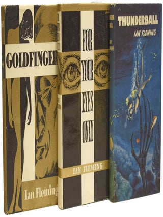 Complete UK Book Club Editions of Ian Fleming's James Bond Novels. Comprising: Live and Let Die, Diamonds Are Forever, From Russia With Love, Dr. No, Goldfinger, For Your Eyes Only (short stories inc. From A View To A Kill, Quantum of Solace), Thunderball, The Spy Who loved Me, On Her Majesty's Secret Service, You Only Live Twice, The Man with the Golden Gun.