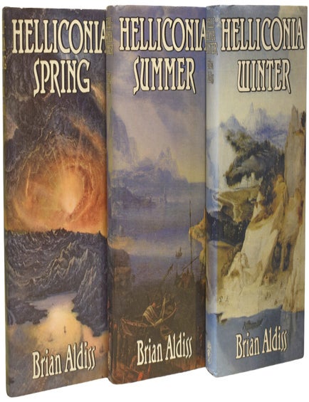 Item #74888 The Helliconia Trilogy. Helliconia Spring; Helliconia Summer; Helliconia Winter. Brian ALDISS.