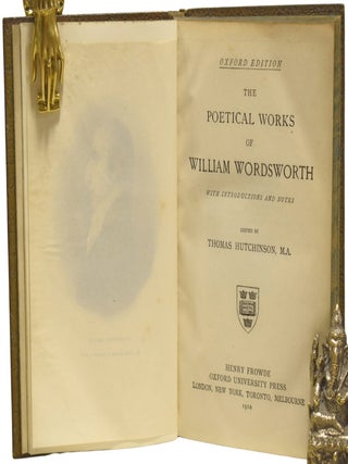 The Poetical Works of William Wordsworth. With Introductions and Notes.