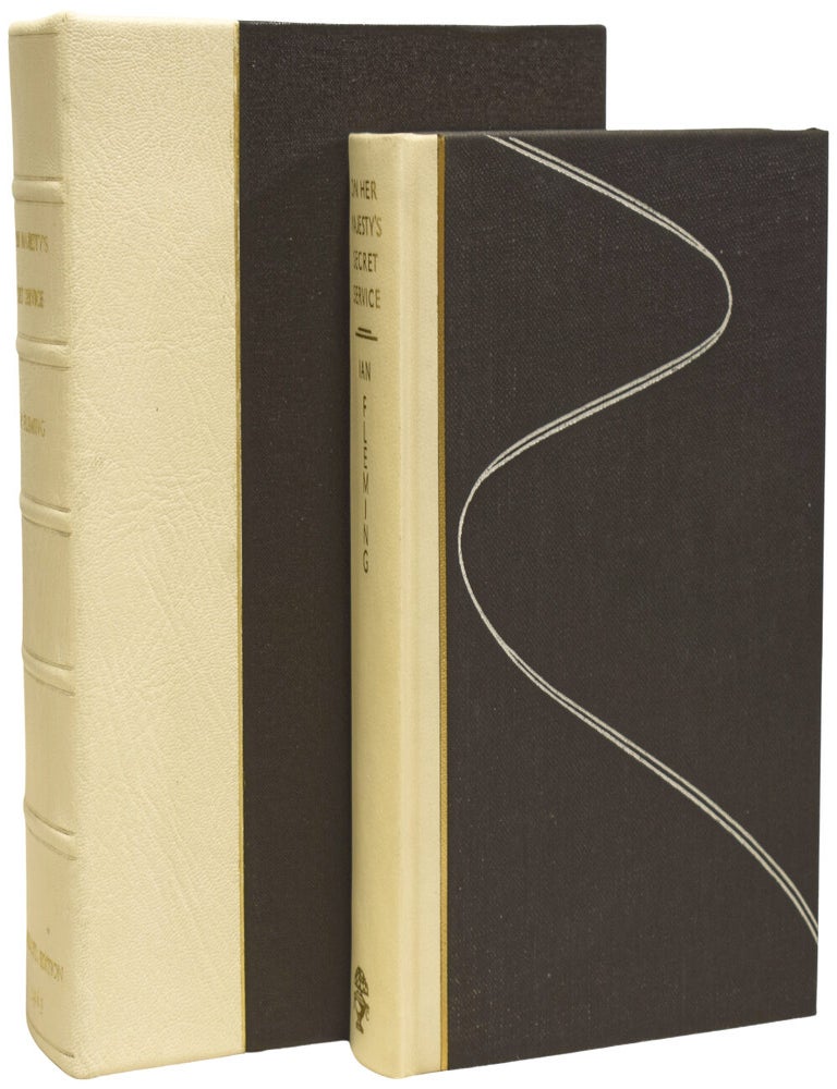 Item #75086 On Her Majesty's Secret Service (a James Bond novel). Ian Lancaster FLEMING.