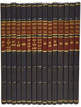 The Works of Oscar Wilde: The Picture of Dorian Gray; Lady Windermere's Fan and The Importance of Being Earnest; A House of Pomegranates and A Happy Prince and Other Tales; De Profundis; Intentions; Salome, The Duchess of Padua, and Vera; A Woman of No Importance and An Ideal Husband; Lord Arthur Savile's Crime and The Portrait of Mr. W.H. and Other Stories; Essays and Stories; Poems in Prose; What Never Dies, A Romance by Barbey D'Aurevilly; Poems; Epigrams; Essays, Criticisms and Reviews; His Life.