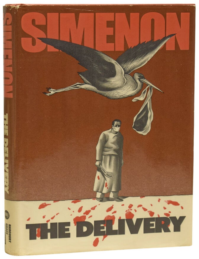 Item #75120 The Delivery. Georges SIMENON, Eileen ELLENBOGEN.