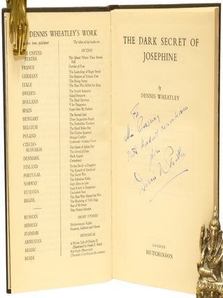 The Dark Secret of Josephine.