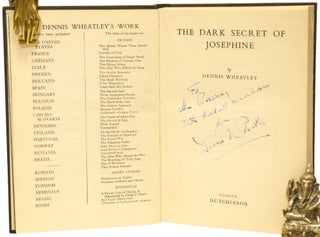 The Dark Secret of Josephine.