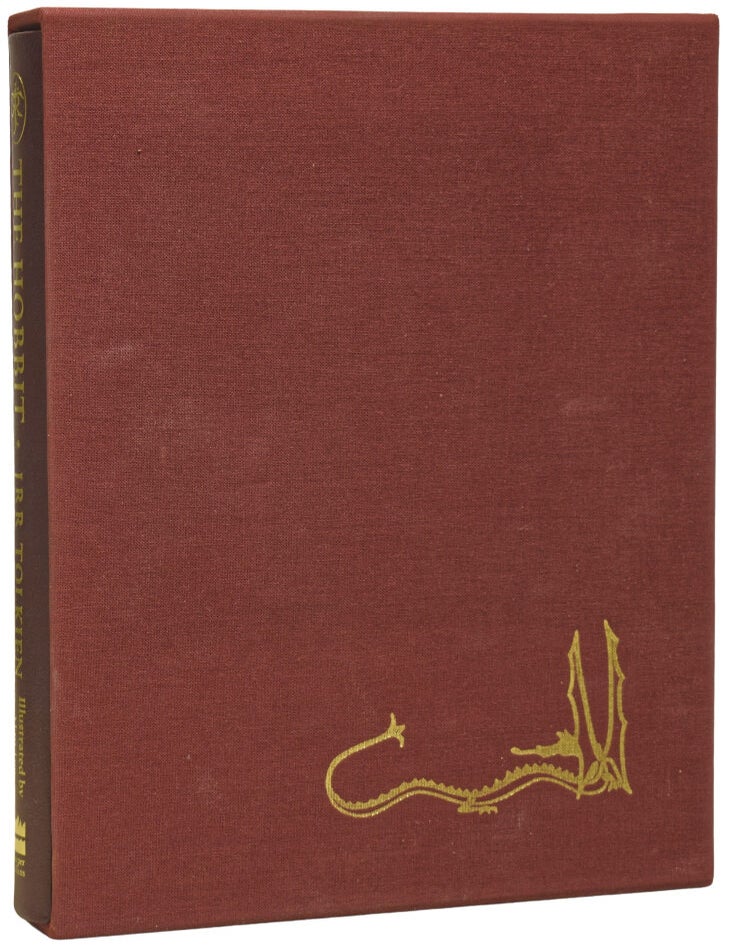 Item #75150 The Hobbit, or There and Back Again. Illustrated by Alan Lee. J. R R. TOLKIEN, Alan LEE.