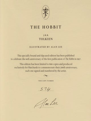 The Hobbit, or There and Back Again. Illustrated by Alan Lee.