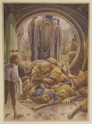 The Hobbit, or There and Back Again. Illustrated by Alan Lee.