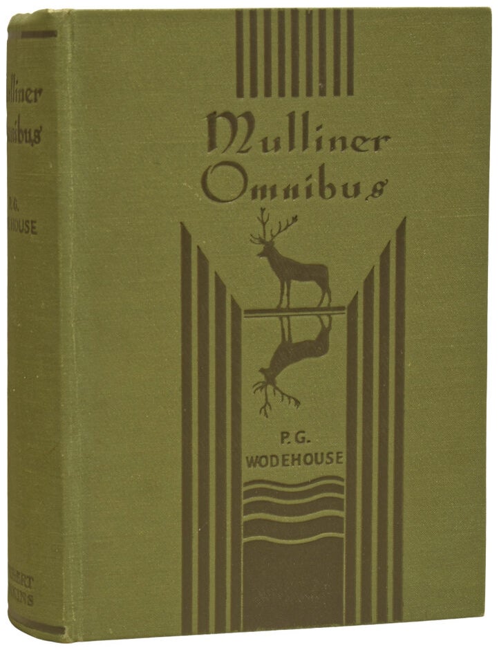 Item #75191 Mulliner Omnibus. P. G WODEHOUSE, Pelham Grenville.