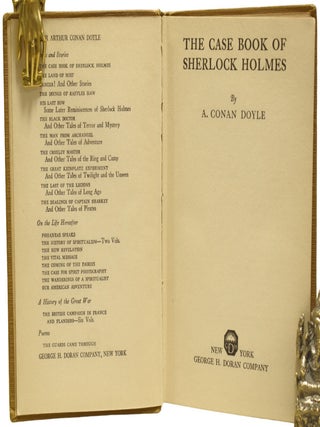 The Case-Book (Case Book) of Sherlock Holmes.