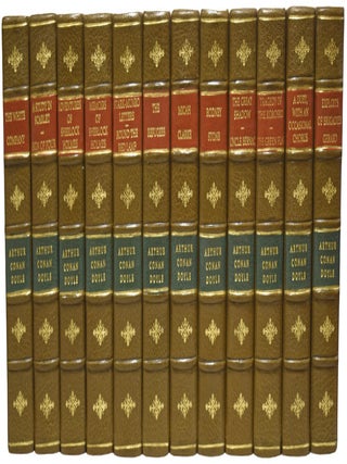 The Works of Arthur Conan Doyle [set of writings/novels including the Adventures & Memoirs of Sherlock Holmes, A Study in Scarlet and The Sign of Four].