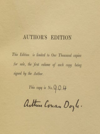 The Works of Arthur Conan Doyle [set of writings/novels including the Adventures & Memoirs of Sherlock Holmes, A Study in Scarlet and The Sign of Four].