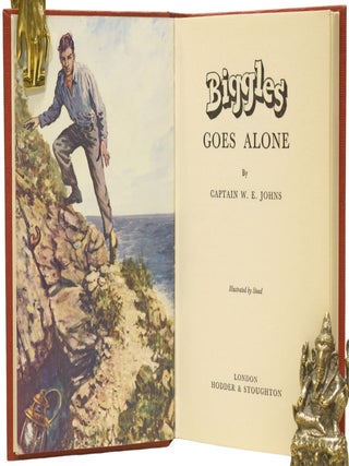 Biggles Goes Alone. A Biggles Adventure with a Difference.
