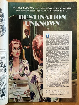Item #75409 Contributes 'Destination Unknown' to 'John Bull' magazine,...