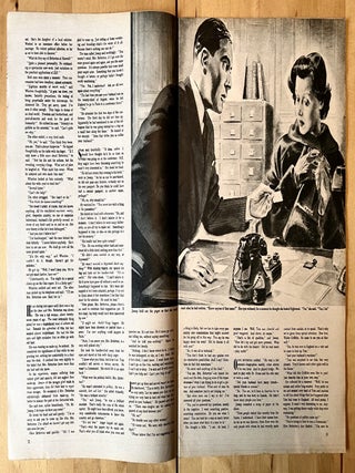 Contributes 'Destination Unknown' to 'John Bull' magazine, September 25, October 9, 23, 16, 1954.