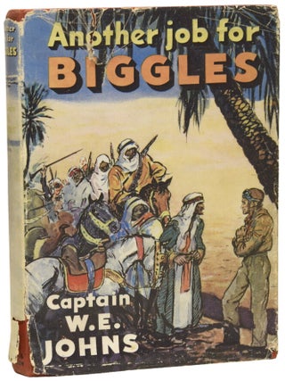 Item #75448 Another Job For Biggles. Captain W. E. JOHNS, Leslie STEAD