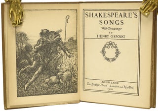 Shakespeare's Songs, With Drawings by Henry Ospovat.