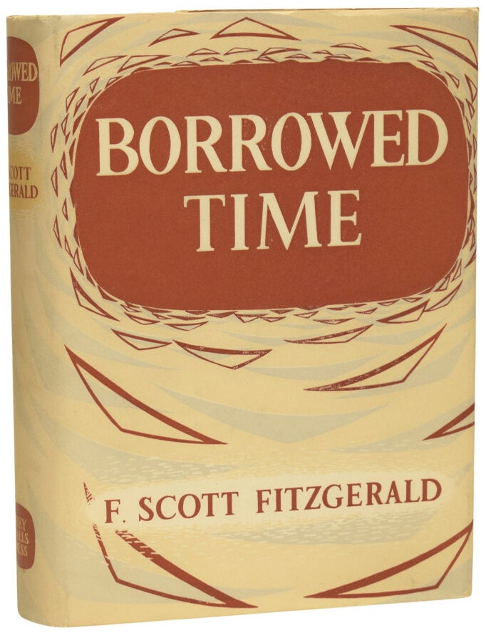 Item #75464 Borrowed Time. Short Stories selected by Alan and Jennifer Ross. F. Scott FITZGERALD.