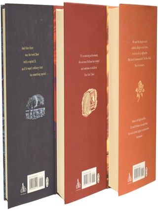 The Book of Dust: La Belle Sauvage [and] The Secret Commonwealth [and] The Rose Field. Complete trilogy.