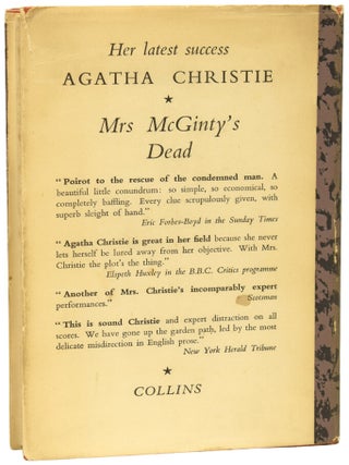 They Do It With Mirrors. Associated British Picture Corporation (ABPC) reader's report, unfavourably assessing the novel's potential for film adaptation, together with a First Edition book.