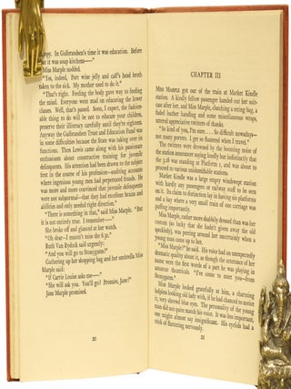 They Do It With Mirrors. Associated British Picture Corporation (ABPC) reader's report, unfavourably assessing the novel's potential for film adaptation, together with a First Edition book.