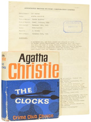 Item #75572 The Clocks. Associated British Picture Corporation (ABPC) reader's report,...