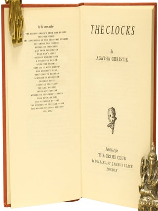 The Clocks. Associated British Picture Corporation (ABPC) reader's report, favourably assessing the novel's potential for film adaptation, together with a First Edition book.