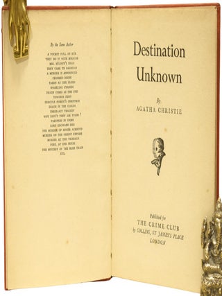 Destination Unknown. Associated British Picture Corporation (ABPC) reader's report, unfavourably assessing the novel's potential for film adaptation, together with a First Edition book.