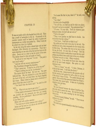 Destination Unknown. Associated British Picture Corporation (ABPC) reader's report, unfavourably assessing the novel's potential for film adaptation, together with a First Edition book.