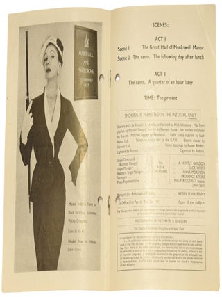 The Mousetrap. A Play. Associated British Picture Corporation (ABPC) reader's report, favourably assessing the play's potential for film adaptation. Together with a copy of the original theatre programme.
