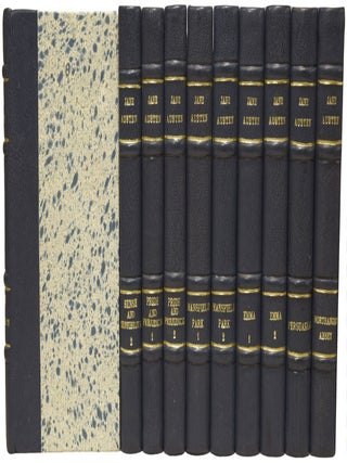 The Novels of Jane Austen, in Ten Volumes: Sense and Sensibility; Pride and Prejudice; Mansfield. Jane AUSTEN, Reginald JOHNSON.