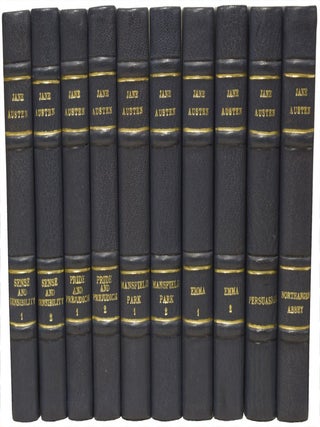 The Novels of Jane Austen, in Ten Volumes: Sense and Sensibility; Pride and Prejudice; Mansfield Park; Northanger Abbey and Persuasion; and Emma. Edited by Reginald Brimley Johnson.