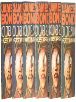 Item #75658 Group of 'Colonel Sun' paperbacks. Comprising the first six UK printings,...
