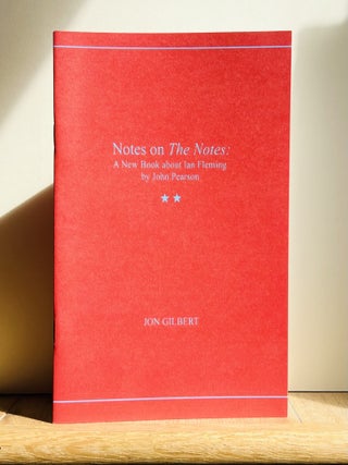 Notes on The Notes [Ian Fleming biography review].