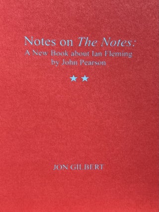 Notes on The Notes [Ian Fleming biography review].