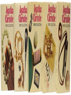 The Agatha Christie Crime Collection: The Murder of Roger Ackroyd, Murder on the Orient Express, Murder at The Vicarage, A Murder is Announced, Murder is Easy, The ABC Murders, Murder in The Mews, Murder in Mesopotamia, Murder on the Links, Lord Edgeware Dies, Mrs McGinty's Dead, Dead Man's Folly, The Hound of Death, Appointment with Death, Death on The Nile, Death in The Clouds, Death Comes as the End, Peril at End House, Crooked House, The Adventure of the Christmas Pudding, Poirot's Christmas, Poirot Investigates, Parker Pyne Investigates, They Do it with Mirrors, The Mirror Crack'd, The Clocks, The Seven Dials Mystery, The Listerdale Mystery, The Sittaford Mystery, A Caribbean Mystery, The Mystery of The Blue Train, The Mysterious Affair at Styles, And Then There Were None, Five Little Pigs, Third Girl, The Big Four, The Thirteen Problems, Towards Zero, Three Act Tragedy, The Hollow, The Moving Finger, 4.50 From Paddington, Passenger to Frankfurt, Evil Under the Sun, At Bertram's Hotel, Why Didn't They Ask Evans, Dumb Witness, Taken at The Flood, They Came to Baghdad, Sparkling Cyanide, The Secret of Chimneys, After the Funeral, The Body in The Library, Halloween Party, The Pale Horse, The Secret Adversary, By the Pricking of My Thumbs, The Mysterious Mr Quin, Endless Night, The Man in The Brown Suit, Ordeal by Innocence, One, Two Buckle my Shoe, Cards On the Table, N or M?, Cat Among the Pigeons, The Labours of Hercules, Hickory Dickory Dock, Partners in Crime, Sad Cypress, Nemesis, A Pocketful of Rye and Destination Unknown.