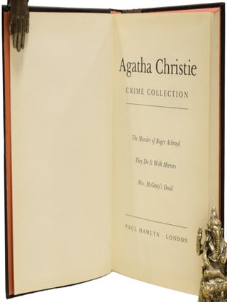 The Agatha Christie Crime Collection: The Murder of Roger Ackroyd, Murder on the Orient Express, Murder at The Vicarage, A Murder is Announced, Murder is Easy, The ABC Murders, Murder in The Mews, Murder in Mesopotamia, Murder on the Links, Lord Edgeware Dies, Mrs McGinty's Dead, Dead Man's Folly, The Hound of Death, Appointment with Death, Death on The Nile, Death in The Clouds, Death Comes as the End, Peril at End House, Crooked House, The Adventure of the Christmas Pudding, Poirot's Christmas, Poirot Investigates, Parker Pyne Investigates, They Do it with Mirrors, The Mirror Crack'd, The Clocks, The Seven Dials Mystery, The Listerdale Mystery, The Sittaford Mystery, A Caribbean Mystery, The Mystery of The Blue Train, The Mysterious Affair at Styles, And Then There Were None, Five Little Pigs, Third Girl, The Big Four, The Thirteen Problems, Towards Zero, Three Act Tragedy, The Hollow, The Moving Finger, 4.50 From Paddington, Passenger to Frankfurt, Evil Under the Sun, At Bertram's Hotel, Why Didn't They Ask Evans, Dumb Witness, Taken at The Flood, They Came to Baghdad, Sparkling Cyanide, The Secret of Chimneys, After the Funeral, The Body in The Library, Halloween Party, The Pale Horse, The Secret Adversary, By the Pricking of My Thumbs, The Mysterious Mr Quin, Endless Night, The Man in The Brown Suit, Ordeal by Innocence, One, Two Buckle my Shoe, Cards On the Table, N or M?, Cat Among the Pigeons, The Labours of Hercules, Hickory Dickory Dock, Partners in Crime, Sad Cypress, Nemesis, A Pocketful of Rye and Destination Unknown.